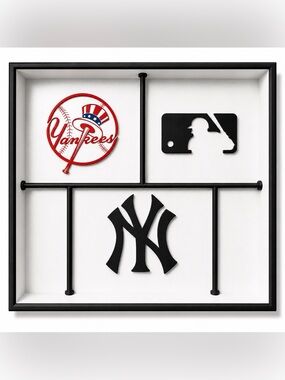 New York Yankees MLB Pocket Dump Tray - For Keys, Wallet, Money, Etc